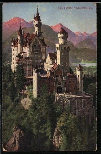 Carte postale château - , de
