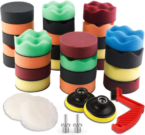 34pcs éponge polissage - 34pcs, de
