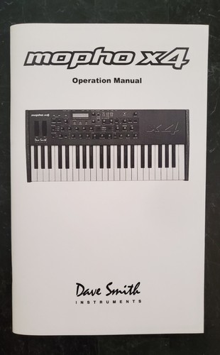 Dave smith mopho manual - dave,