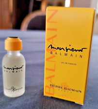 Miniature parfum Edt "Monsieur Balmain " de Pierre Balmain - 5ml  - (de 1990)