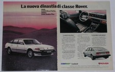 Advert Pubblicità 1982 ROVER