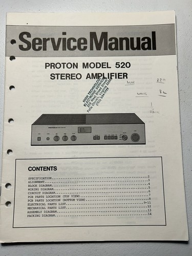 Proton model 520 - proton,