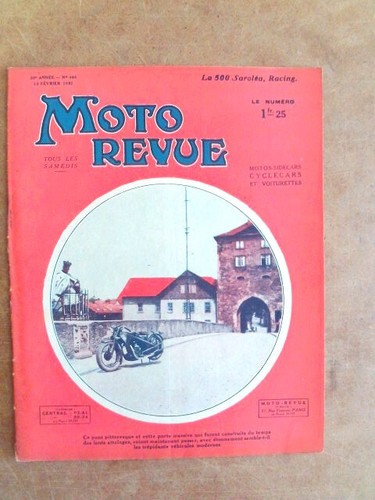 Moto revue 466 février - moto, n°466