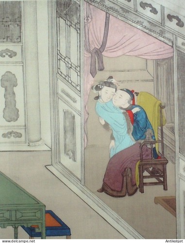 Estampe chinoise claude tchou - estampe,