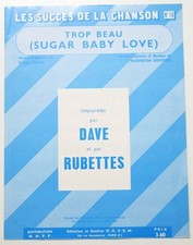 Partition vintage sheet music