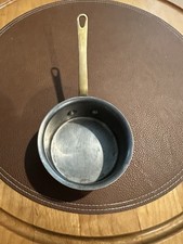 Copper Metal Saucepan 1 cup 
