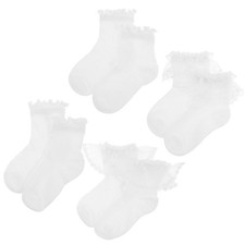  4 Pairs Chaussettes Fines En