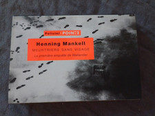 Meurtriers sans visage Henning MANKELL livre comme neuf édition Point Deux rare