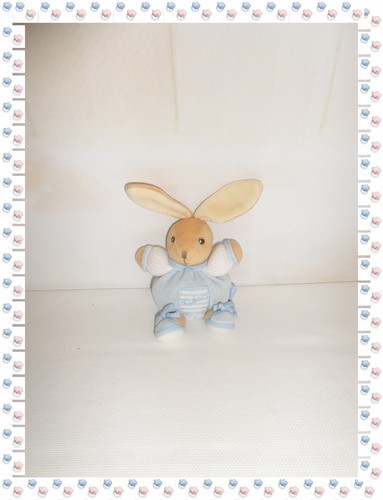 Mini doudou lapin boule - p,