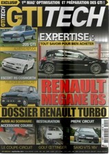 GTI TECH 12 ESCORT COSWORTH MX5 MEGANE II RS DELTA HF SAXO VTS 16V 205 ALMERAS