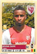 Stickers Panini France Foot 2014-2015 - 259 - FC de Metz - Bouna Sarr - Voir Sca