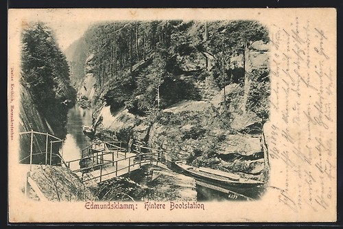 Carte postale edmundsklamm - postale,