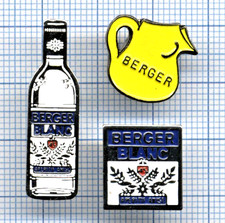 Lot Vintage de Pin's BERGER
