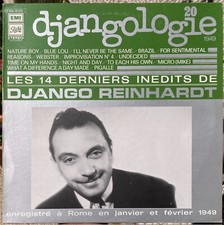 33t Django Reinhardt - Djangologie 20 - LP - 1978
