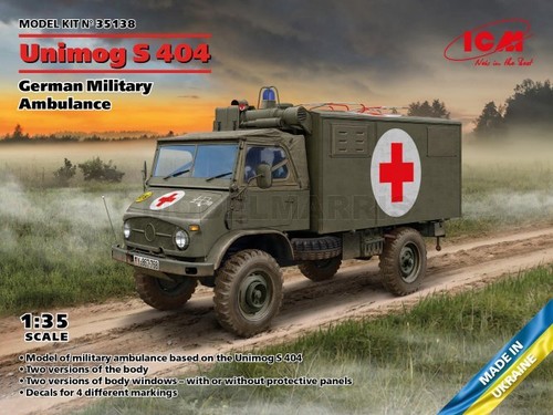 Icm 35138 unimog - 35138,