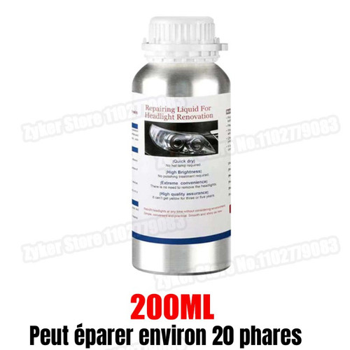 Liquide restauration phares - liquide,