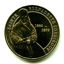 65 LOURDES Sainte-Bernadette Soubirous, 1844-1879, Monnaie de Paris