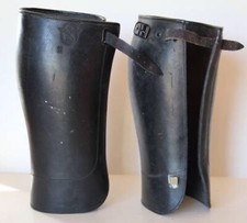 ALLEMAGNE 1933 a 2GM - GUETRES HAUTES POLIZEI ou FELDGENDARMERIE (obsolète)