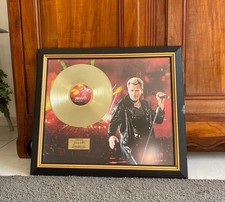 johnny hallyday disque d'or