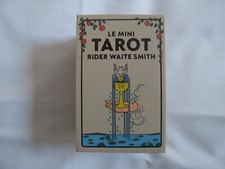 Cartes de mini TAROT RIDER WAITE SMITH comme NEUF ! Voir les photos ! Complet !