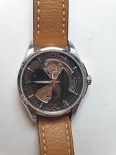 Hamilton, Jazzmaster Open Heart auto, bracelet cuir H32565735