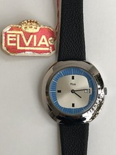Superbe MONTRE ELVIA vintage NEUF DE STOCK fonctionne parfaitement JAMAIS PORTEE