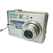 Appareil photo numérique compact PENTAX Optio 50L - Rétro 5MP Zoom ×3 Piles AA
