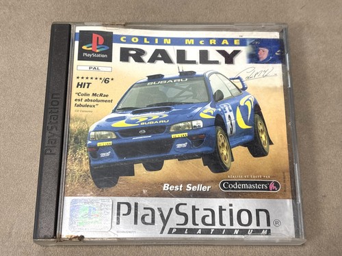 Jeu ps1 colin mcrae - jeu,