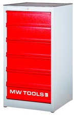 Armoire d'atelier à tiroirs haute 6 tiroirs - Hauteur 1.110 mm DELK11006