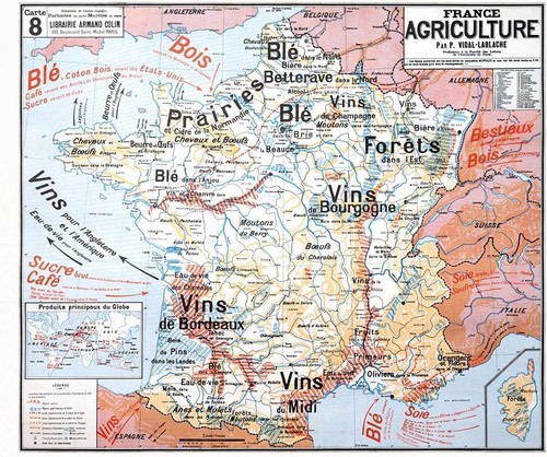 Carte ecole régions - carte,