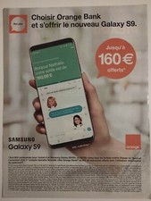 SAMSUNG vintage phone Print Ad ! " Galaxy S9 "