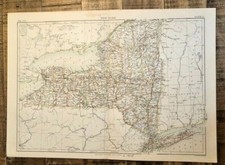 Carte Ancienne Colorée - New