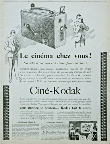 Publicité presse 1926 - de,