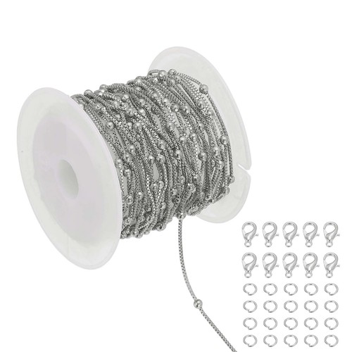 Chaîne acier inox argenté