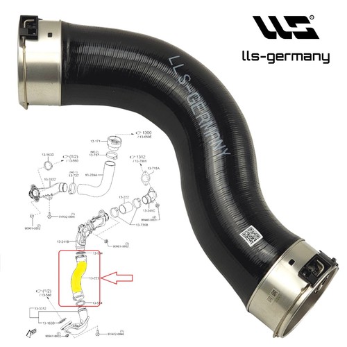 Durite turbo entrée air - durite,