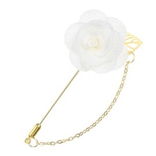 Broche Camélia Épingle Fleur