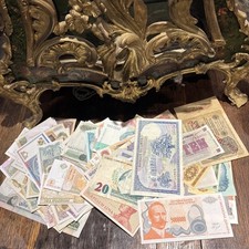 lot de billets de banque du