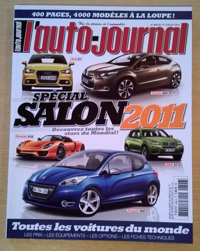 Auto journal spécial salon - l'auto-journal,
