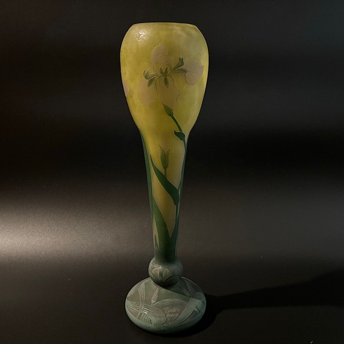Daum nancy iris - nancy, vase