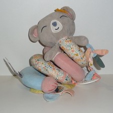 Doudou Spirale  Ours Vert Baudet