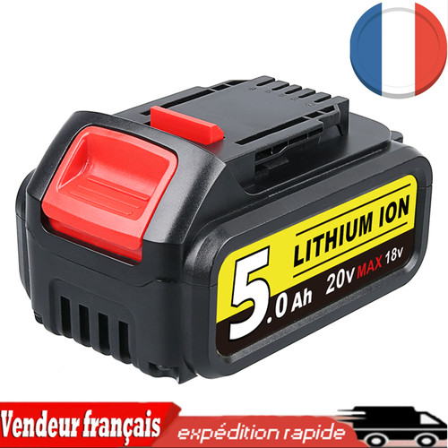 Batterie ion 18v 5ah - li-ion, pour
