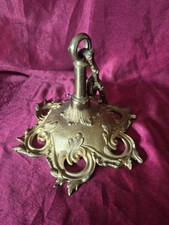 cache bélière,chaine, bronze Dore,lustre suspension Style L XV