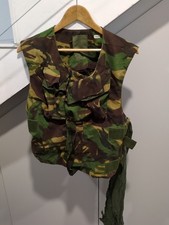 Gilet Combat Camo Tempéré+ Chale Armée Taille L Chasse Paintball Airsoft Militai