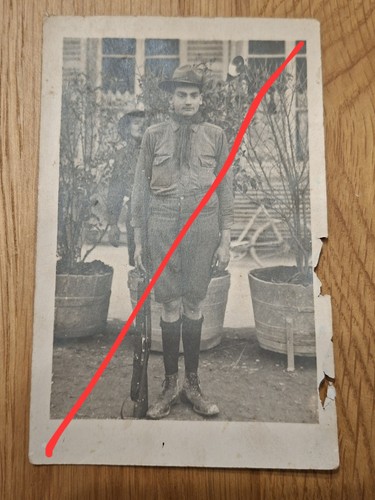 Carte photo soldat - us, sammy