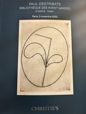 Christie's Paul Destribats. Bibliothèque des avant-gardes