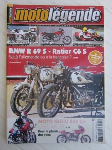 Moto legende 273 bmw 69 - moto, r