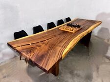 table en bois massif ,pièce unique 10 personne 300x120cm 