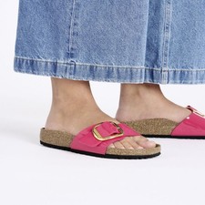 BIRKENSTOCK MADRID BIG BUCKLE FUCHSIAFUSION PATENT VERNIS BRILLANT