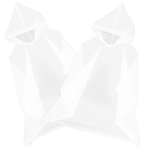 Pcs poncho pluie adulte - 2, de