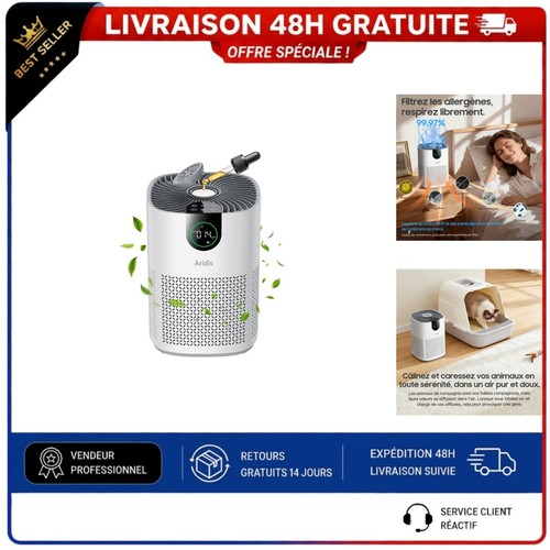 Purificateur air hepa aridis - purificateur, d'air